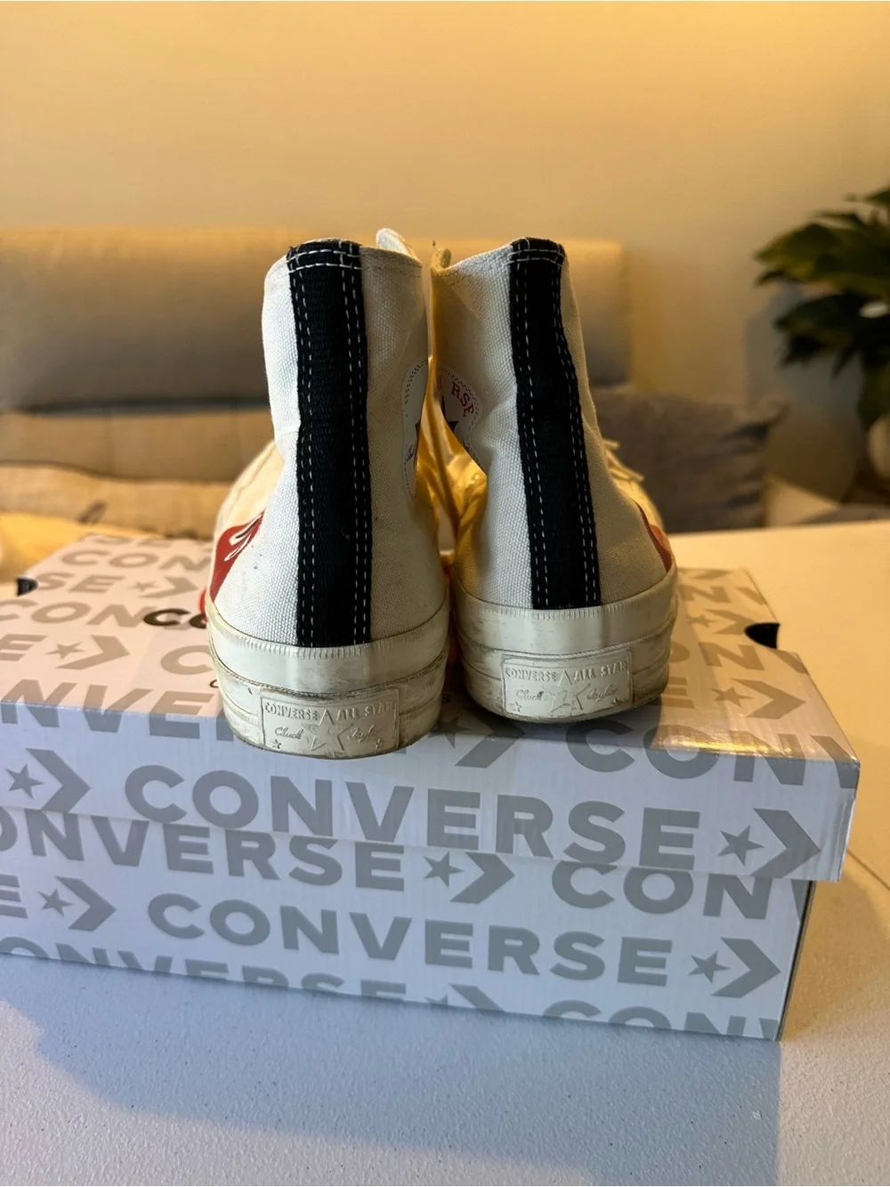 Converse x CDG Men’s Size 7 - Picture 4 of 6